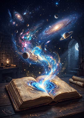 Magical Book of Cosmic Wonders