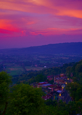 Yogyakarta Sunset