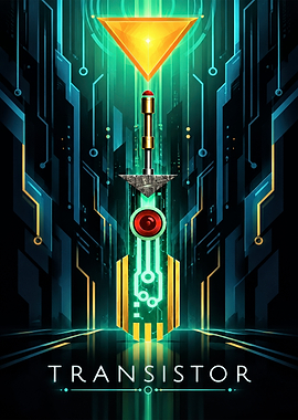 Transistor Video Game Poster