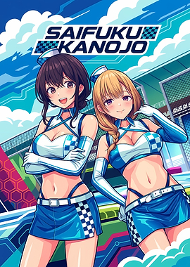 Saifuku Kanojo Race Queen Anime Illustration