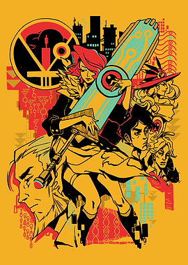 Transistor Game Art Poster