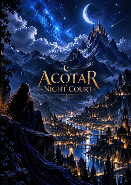 ACOTAR Night Court Fantasy Landscape