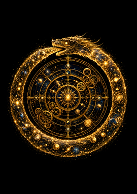 Ouroboros Clock of Eternity