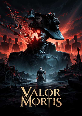 Valor Mortis Dark Fantasy Poster