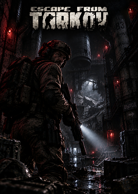 Escape From Tarkov Soldier Poster