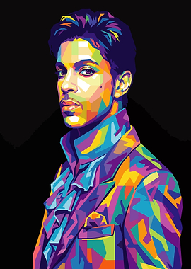 Prince Pop Art Portrait