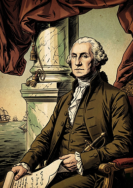 George Washington Comic Art