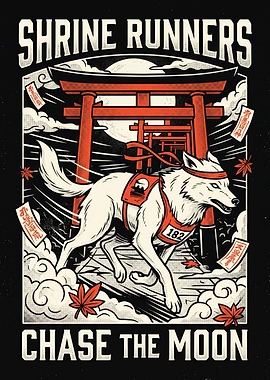 Shrine Runners Chase the Moon