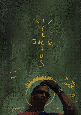 Travis Scott Cactus Jack Poster