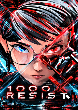 1000xRESIST Game Key Art