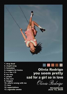 Olivia Rodrigo Fan-Made Album Poster