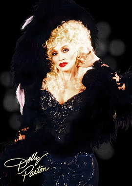 Dolly Parton Glamorous Portrait