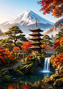 Autumn Fuji Sanctuary