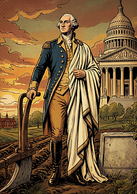 George Washington Patriot Art