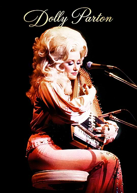 Dolly Parton Playing Autoharp