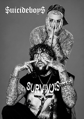 $uicideboy$ rap duo portrait
