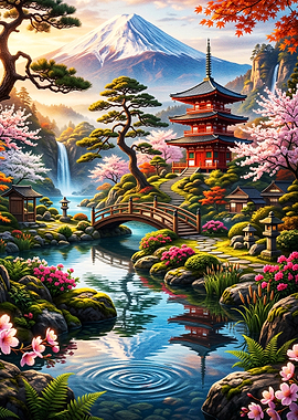 Sakura Garden of Fuji