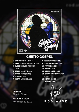Rod Wave Ghetto Gospel Album Tracklist