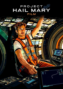 Project Hail Mary Film Poster Art