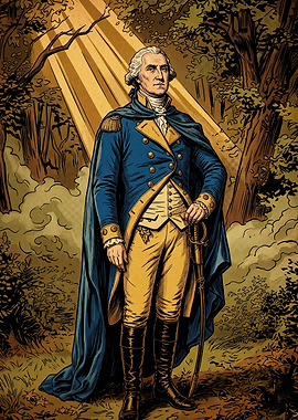 Patriot General Vintage Art