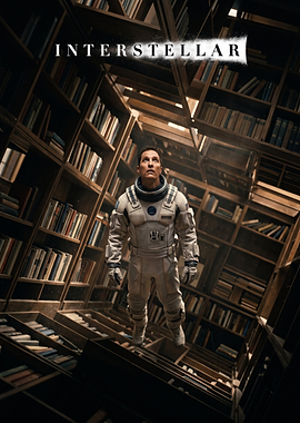 Interstellar Movie Poster Tesseract Scene