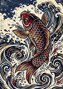 Crimson Koi