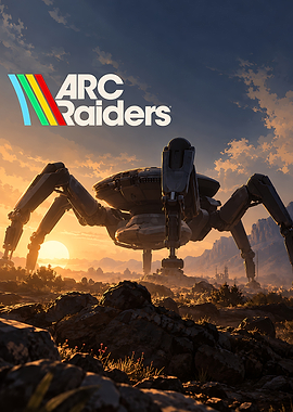ARC Raiders Giant Robot Landscape