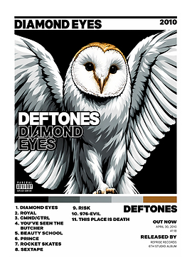 Deftones Diamond Eyes Album Poster