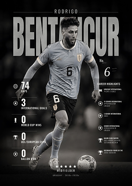Rodrigo Bentancur - Uruguay National Team No. 6