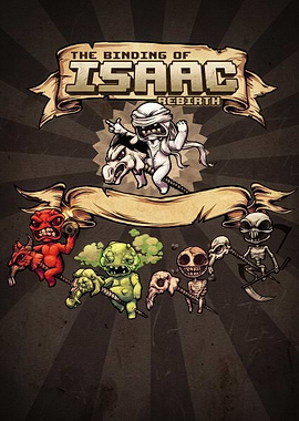 The Binding of Isaac Rebirth Poster