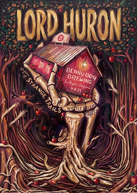 Lord Huron Strange Trails Poster