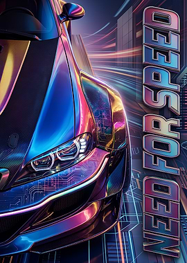 Need for Speed Car Poster