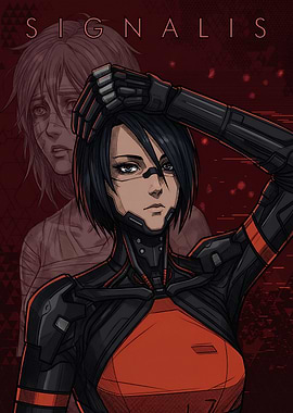 Signalis Elster Character Art