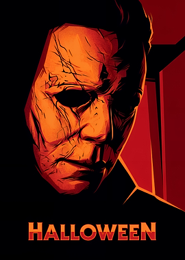 Michael Myers Halloween Movie Poster