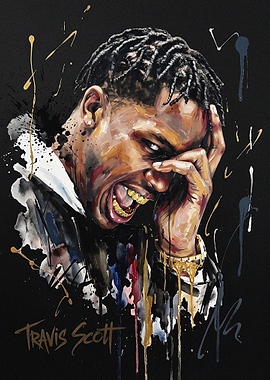Travis Scott Portrait