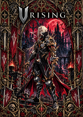 V Rising Vampire Lord Poster
