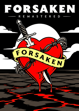 Forsaken Remastered Heart Dagger Poster