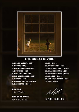 Noah Kahan The Great Divide Album