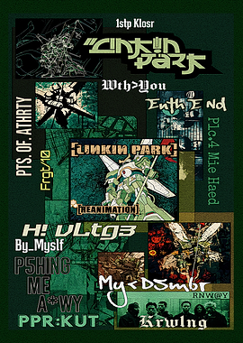 Linkin Park Reanimation Album Art Collage