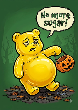 Gummy Bear Halloween Sugar Overload