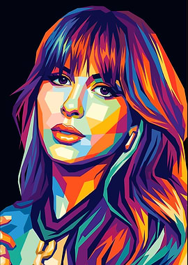 Karol G Pop Art Portrait