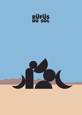 Rüfüs Du Sol Minimalist Poster