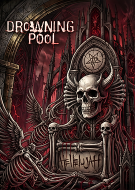 Drowning Pool Hellelujah Gothic Throne