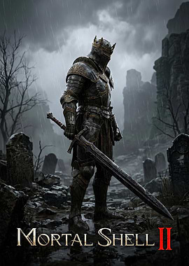 Mortal Shell 2 Knight Poster