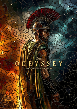 The Odyssey Stained Glass Poster
