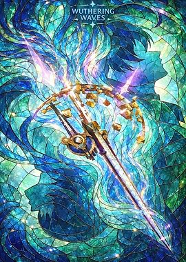 Wuthering Waves Stained Glass Sword Art