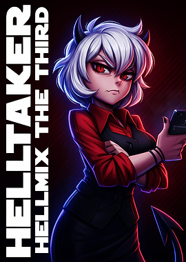 Malina from Helltaker Digital Art