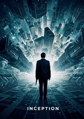 Inception Movie Poster Art