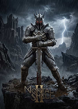 Mortal Shell 2 Knight Poster
