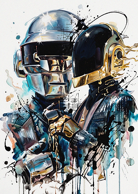Daft Punk Portrait